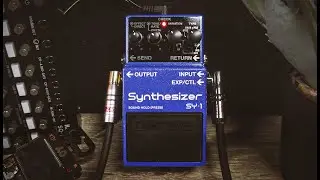 Boss SY-1 Guitar Synthesizer Demo