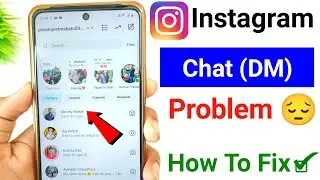 Instagram DM Button Not Working Problem Today 🥲Il Instagram chat box not open Today Problem
