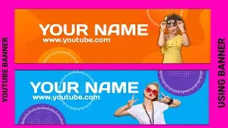 #youtube #channel #banner Как Сделать Красивую Шапка Канала