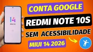 REMOVER CONTA GOOGLE REDMI NOTE 10S MIUI 14 ATUALIZADO 2024 ANDROID 13 SEM PC NÃO ABRE CONFIGURAÇÕES