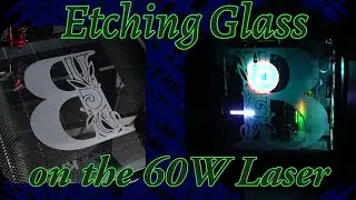 Etching on Glass with the 60W CO2 | Monport