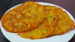 सुबह नाश्ते में इडली डोसा खाने का मन हो तो 5min में टेस्टी नाश्ता बनाना Easy Breakfast/Chilla/Nasta