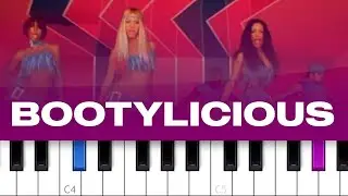 Destiny's Child - Bootylicious (piano tutorial)