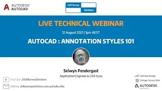 Webinar: AutoCAD Annotation Styles