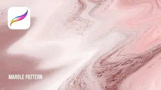 Create Marble Pattern in Procreate Pocket - Design on iPhone