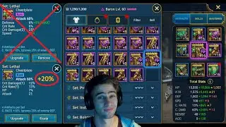 Artifact Ascension: Your best gear might become useless. Storage, Silver and Resource Issues!