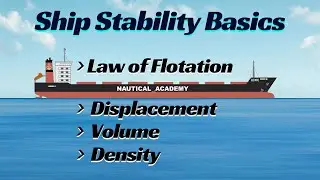 Ship Stability Basics: Understanding Law of Flotation, Displacement, Volume & Density