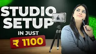 Get a Pro Studio Look for Just 1100: Easy Setup Tips🤩 | Teaching Studio Setup Only 1100 