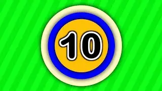 ⏰Countdown 10 Seconds Green Screen Timer
