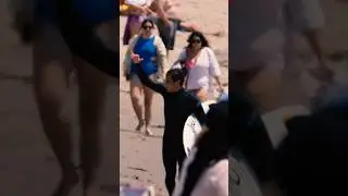 Surfing Wild and Crazy Malibu 