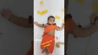 Baby as Sriram on occasion of rammandir openig in Ayodhya#sriram #ayodhyarammandir#ytshorts #viral
