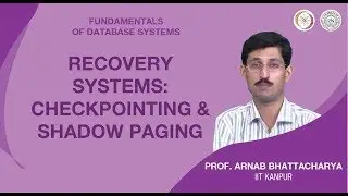 Recovery Systems: Checkpointing and Shadow Paging