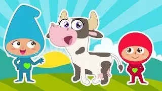 LOLA THE COW | Nursery Rhymes | Green Family Kids Songs