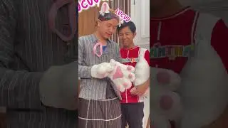 SAMANTHA KAGET OM BLANKON JADI KUCING !!