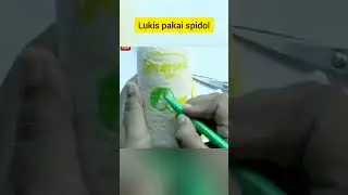 Bikin Squishy Sirup dari spon #shorts