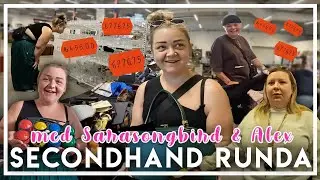 STOR SECONDHANDRUNDA MED @SaraSongbird & Alex + HAUL (Myrornas, Stadsmissionen & Erikshjälpen)