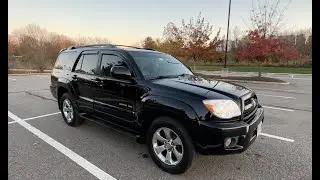 2006 Toyota 4Runner Limited V8 4WD 210K Updates and Test Drive