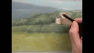 Paint an easy Italian Tuscany Scene in oils!