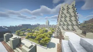 University of Sankore from Civ6 but in Minecraft