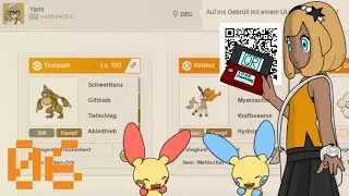 QR Code-Leihteams Challenge Folge 06 :: Team von: Jessi :: Pokemon Sonne :: Happyhippo