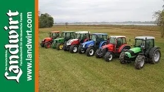 6 tractors with 85 hp in comparison