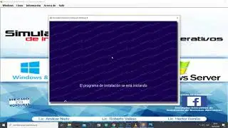 Simulador de Instalación de Windows y Linux