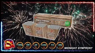 MIDNIGHT SYMPHONY  - 108 SHOTS 1500GRAM COMPOUND CAKE