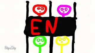 Разноцветные стикмены общяются