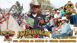 🔸VAQUEROS DE ORO 2- CUARTA ELIMINATORIA🔸 IXTLAHUACAN (LIGA JUVENIL DE JARIPEO)🏆🔥