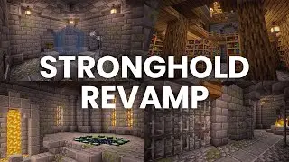Transforming An Entire Minecraft Stronghold!