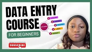 Free Data Entry Course + (5 Top Hidden Data Entry Websites to kickstart your career)