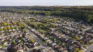 Free Video of Stoney Creek Hamilton from Drone | Ontario | Canada | 4K | Royalty Free Video