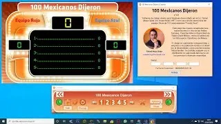 Software Simulador de 100 Mexicanos Dijeron | Windows