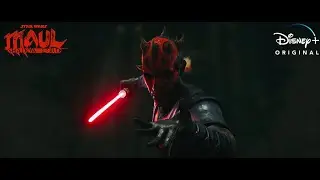 Maul practicing his lightsaber skills | Star Wars Maul Shadow Lord Episode 6 “Night of the Hunted”