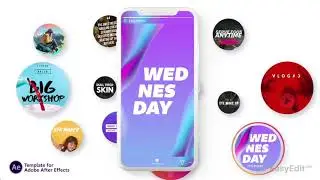 1700 Social Media Stories After Effects