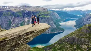 Wanderung Trolltunga mit Übernachtung // Fjordnorwegen