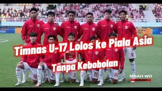 Timnas U 17 Lolos ke Piala Asia U 17 2025 Tanpa Kebobolan