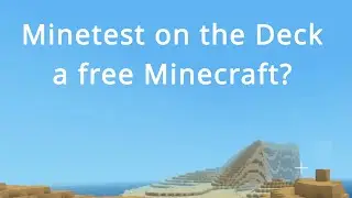 Minetest on the Steam Deck - free game similar to Minecraft
