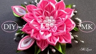 Kanzashi Flower / Ribbon Flower Tutorial
