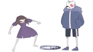 Aliza dance 3 minutes (  Horrortale animation)