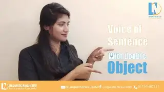 The Voice of Sentences with Double Objects – Active & Passive Explained!
