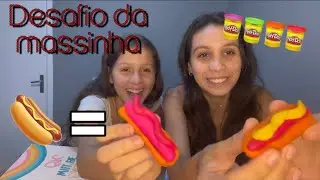 DESAFIO DA MASSINHA 😱😱 PARTE 1!!