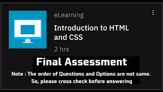 Final Assessment || Introduction to HTML and CSS 