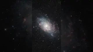 Zooming Triangulum Galaxy | Deep Space Object
