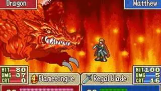 Fire Emblem - Matthew Soloing the Fire Dragon.