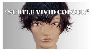 simple BOB Hair VIVID Colour Application
