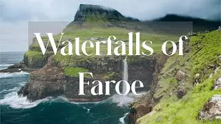 THE WATERFALLS OF THE FAROE ISLANDS | Drone in 4K - DJI Mavic Air 2