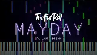 [Piano Duet] TheFatRat - MAYDAY (feat. Laura Brehm) | Synthesia Tutorial | Arrangement
