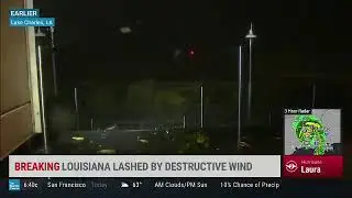 Weather Channel Reporter Glass Break 2