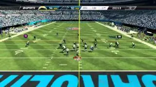 Madden NFL 25 Online Ranked Gameplay - Chargers vs. Panthers - Big Hits Though!!!